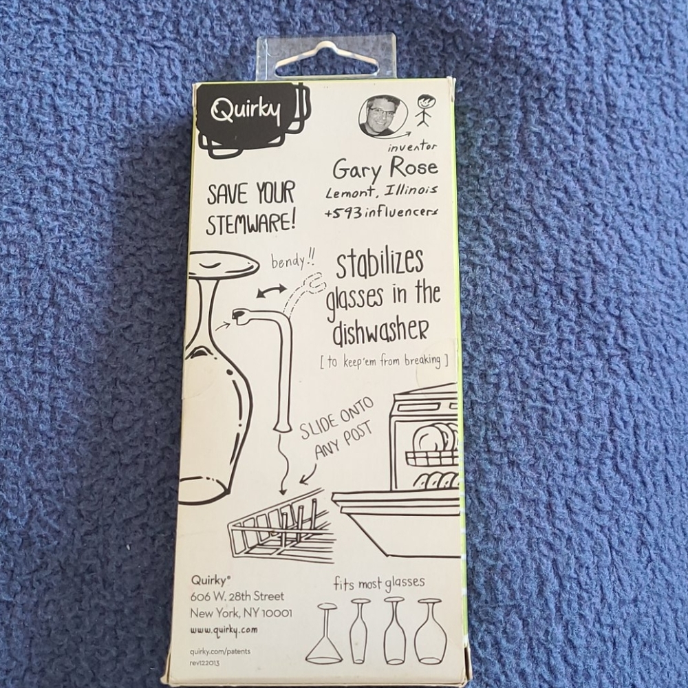 New Quirky TETHER stemware stabilizer - Picture 2 of 3